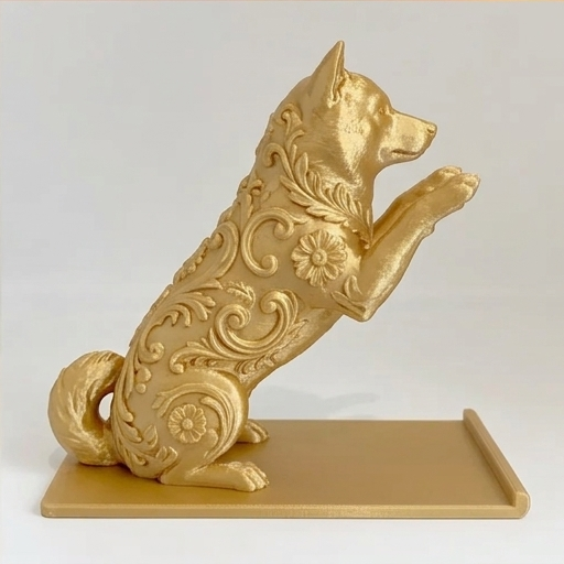 柴犬のスマホスタンド 4枚目