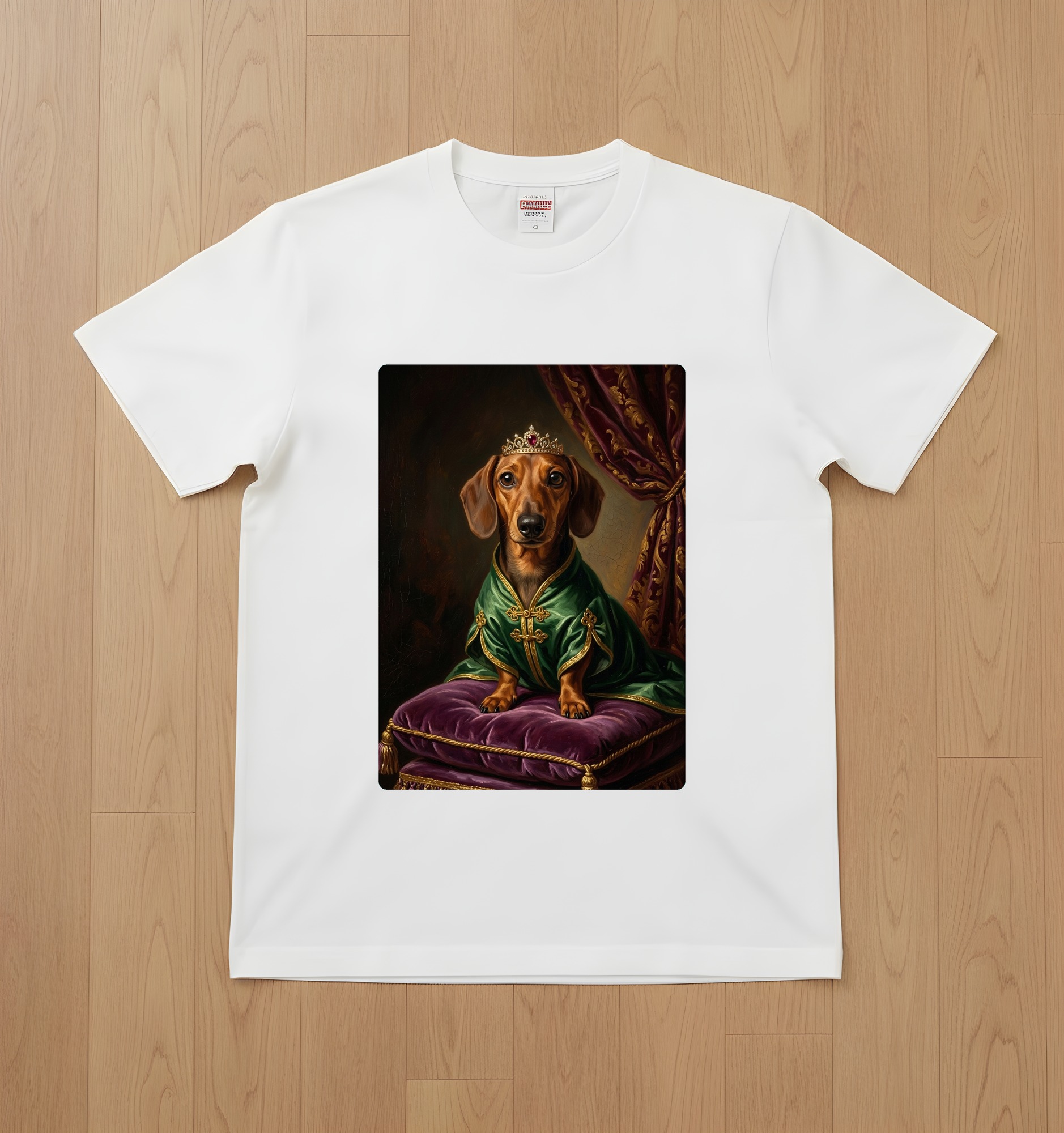 ミニチュアダックスフンドのTシャツ 1枚目