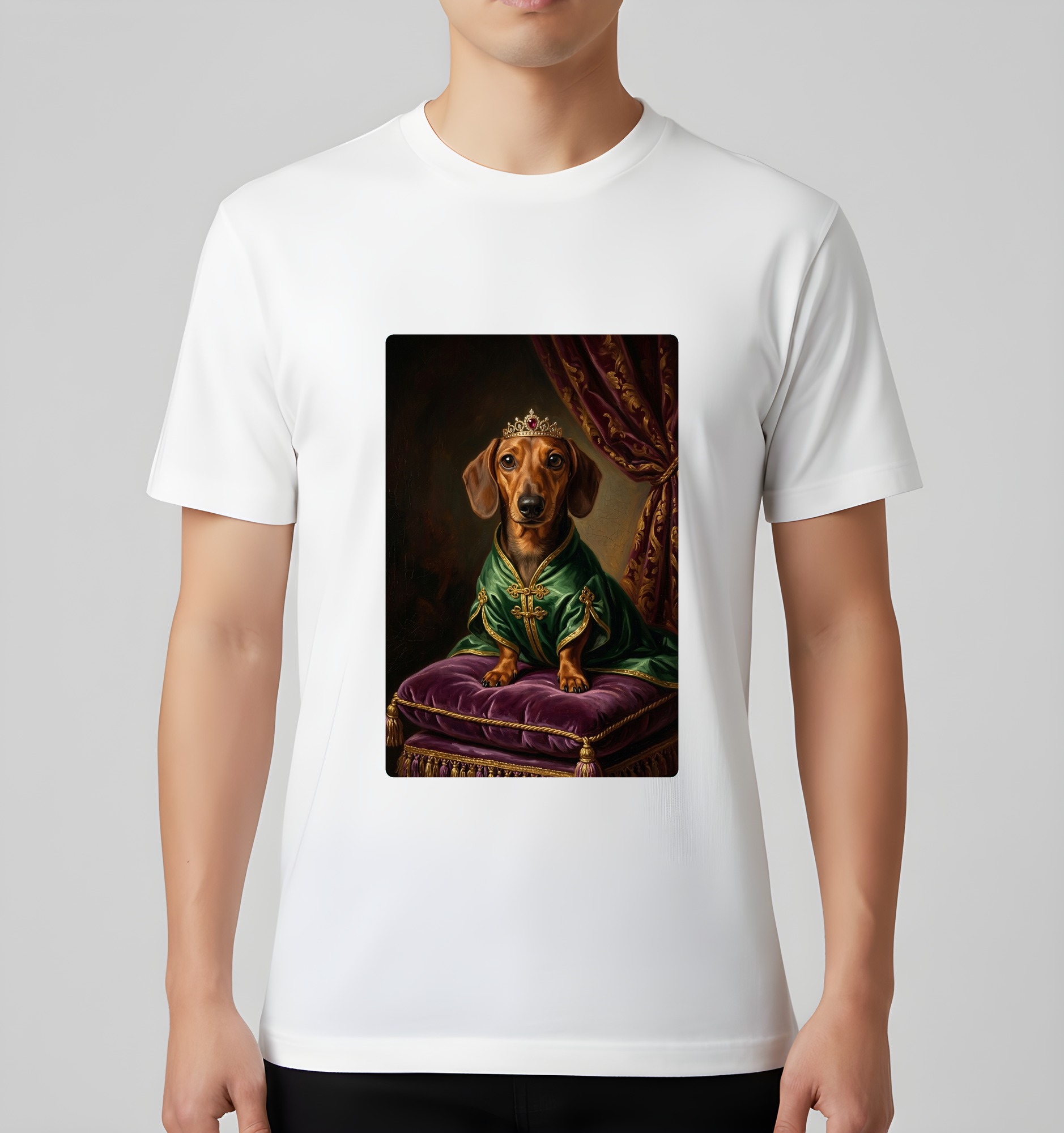 ミニチュアダックスフンドのTシャツ 3枚目