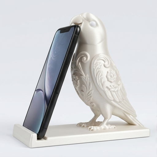 ワカケホンセイインコのスマホスタンド 1枚目
