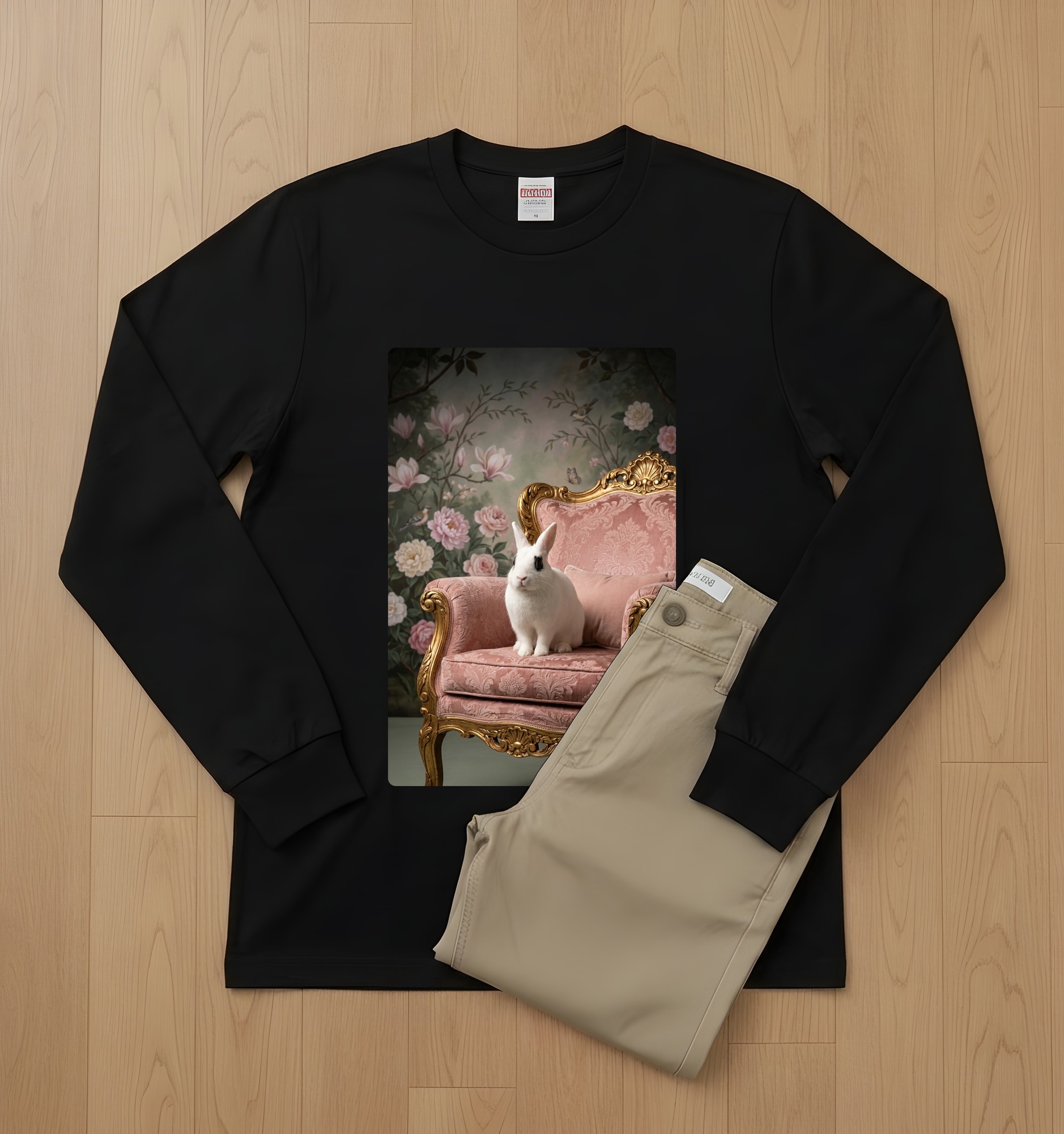 ドワーフホトの長袖Tシャツ 2枚目