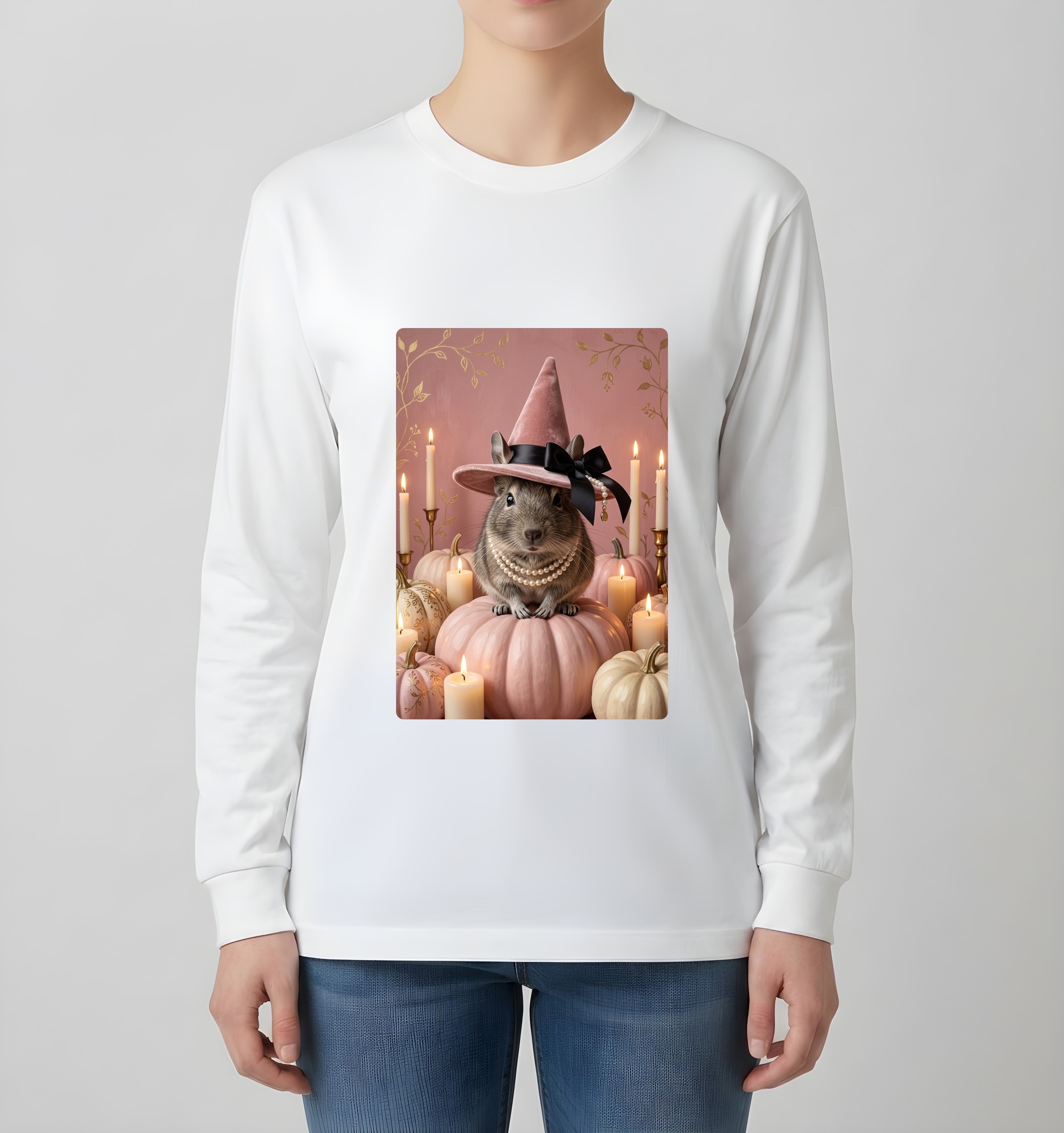 デグーの長袖Tシャツ 4枚目