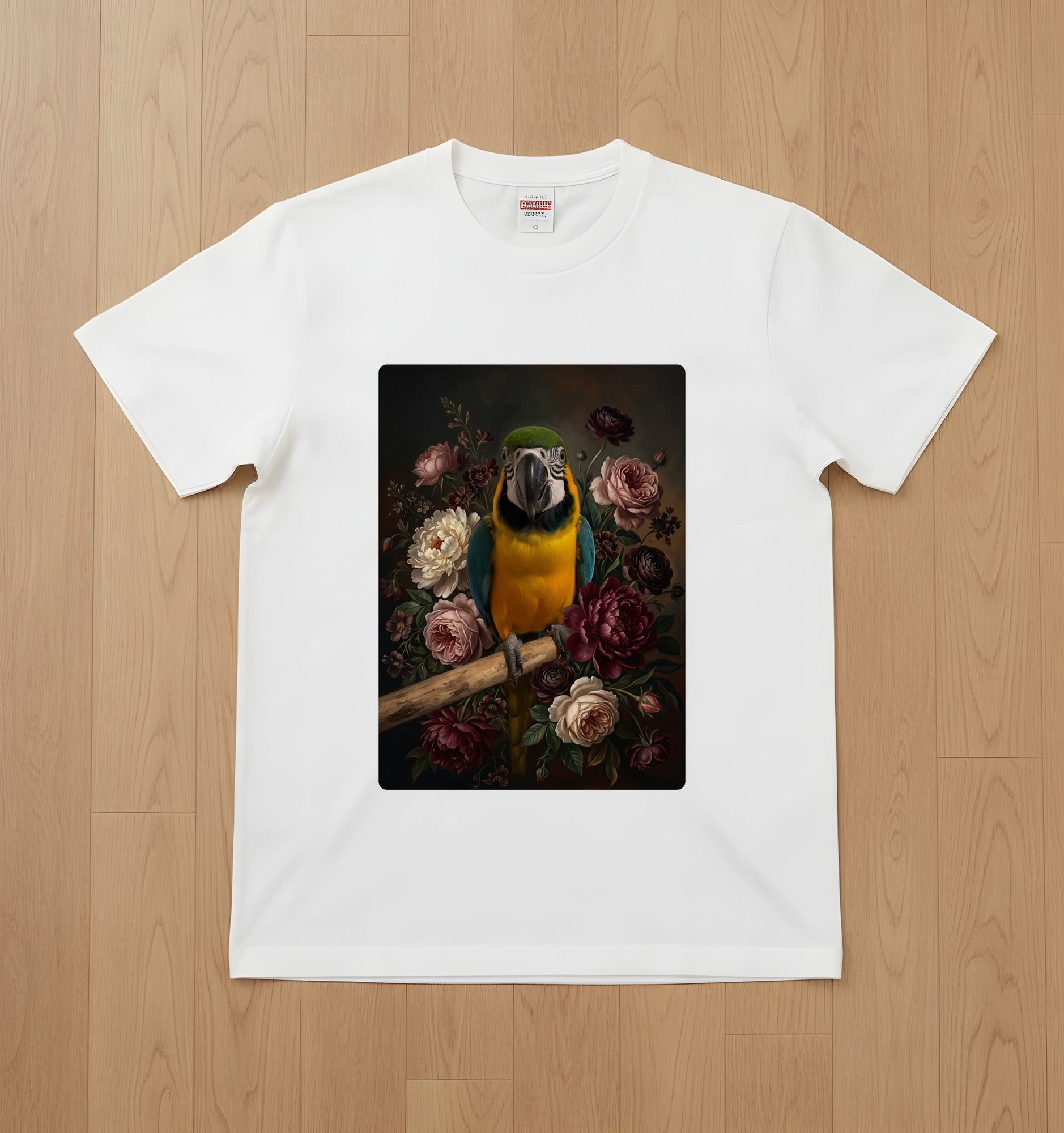 ルリコンゴウインコのTシャツ 1枚目
