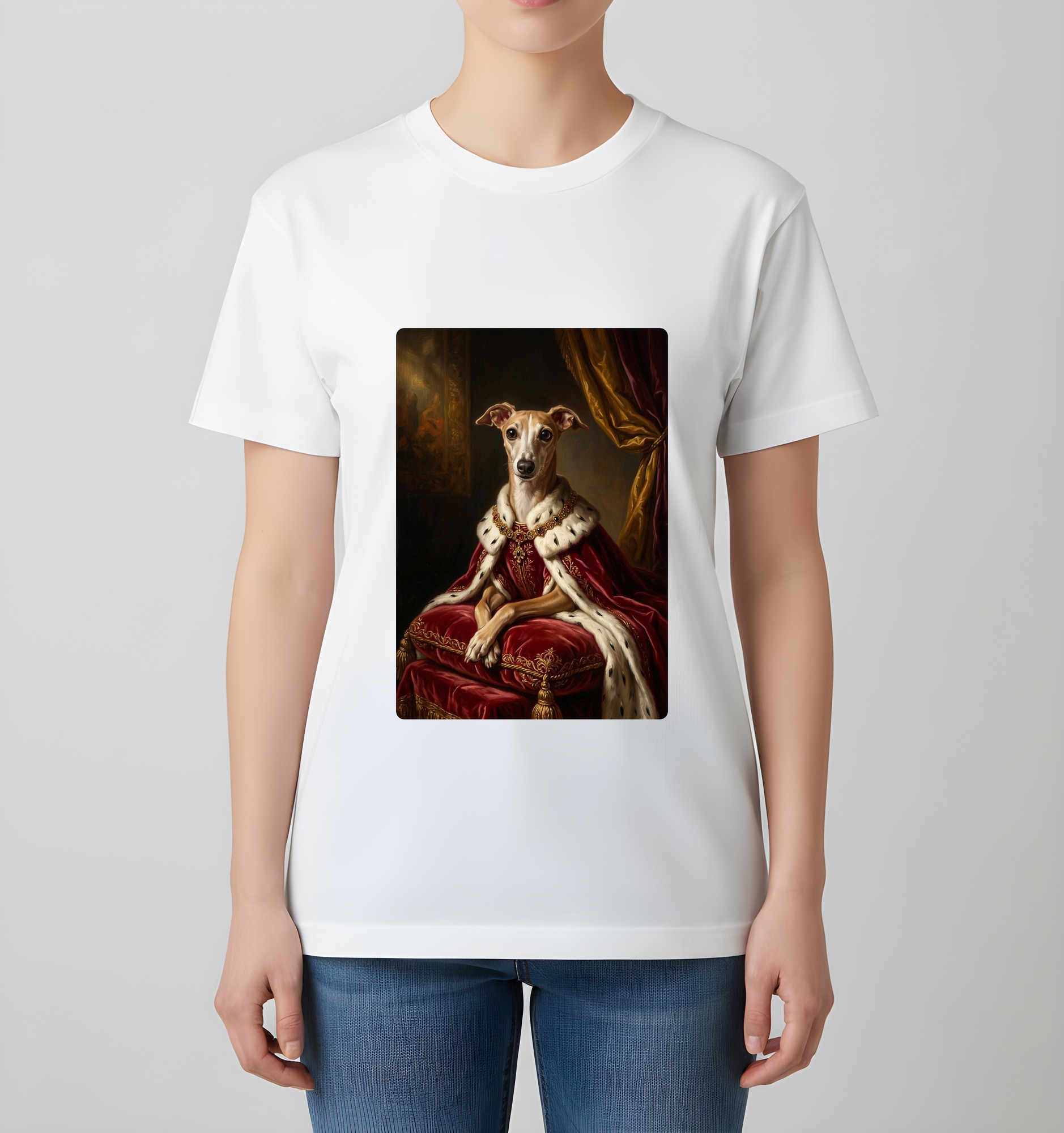 イタリアングレーハウンドのTシャツ 4枚目