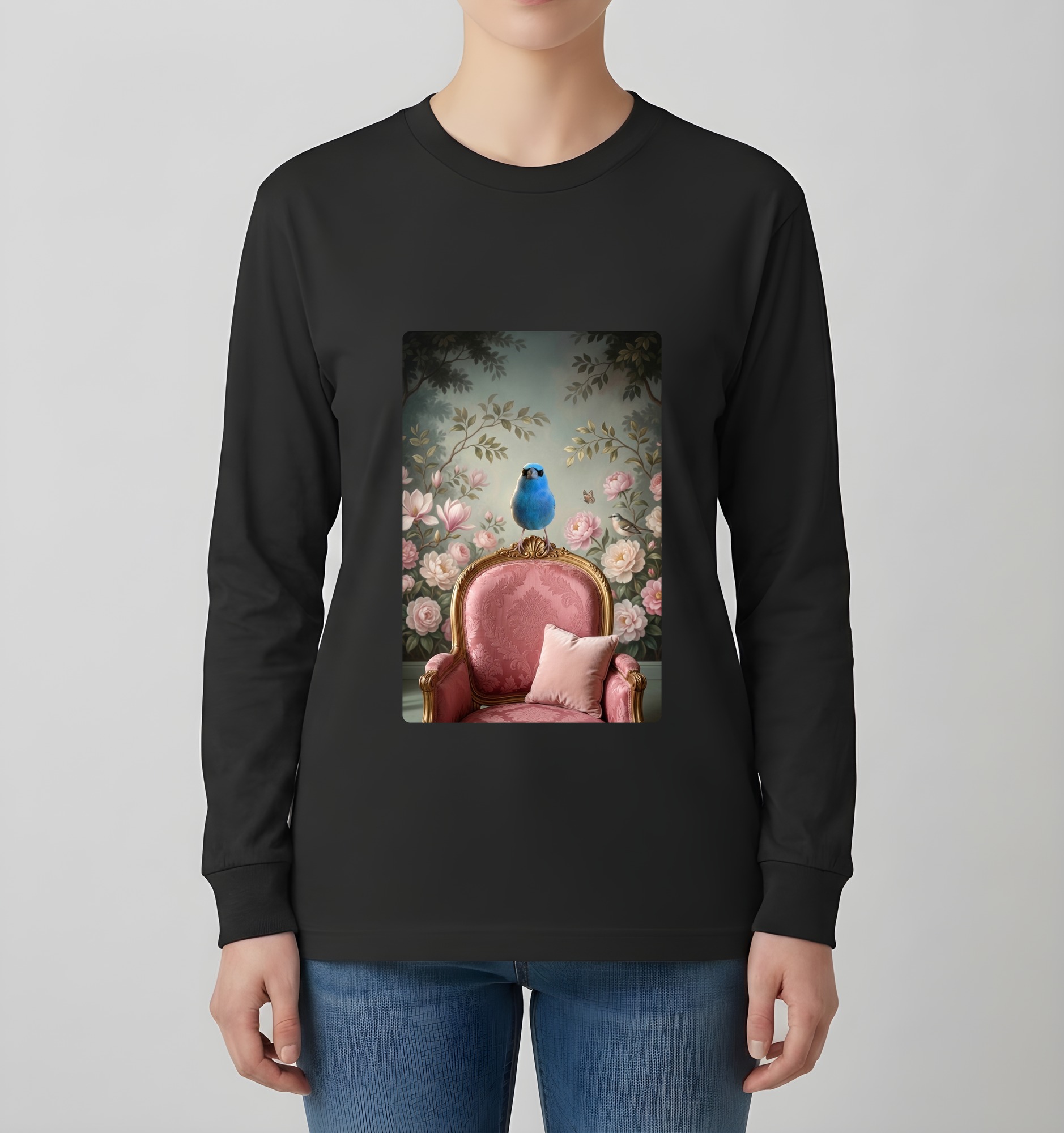セイキチョウの長袖Tシャツ 4枚目
