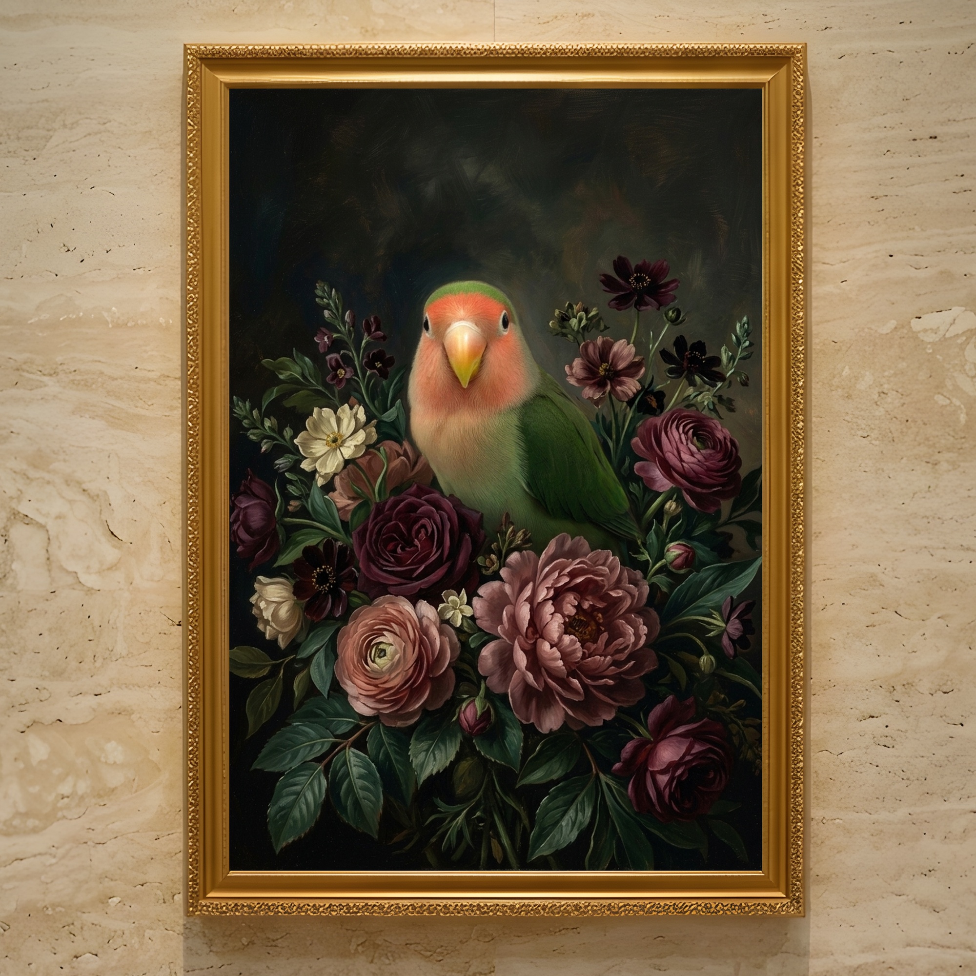 Peach-faced Lovebird Parrot — photo 1