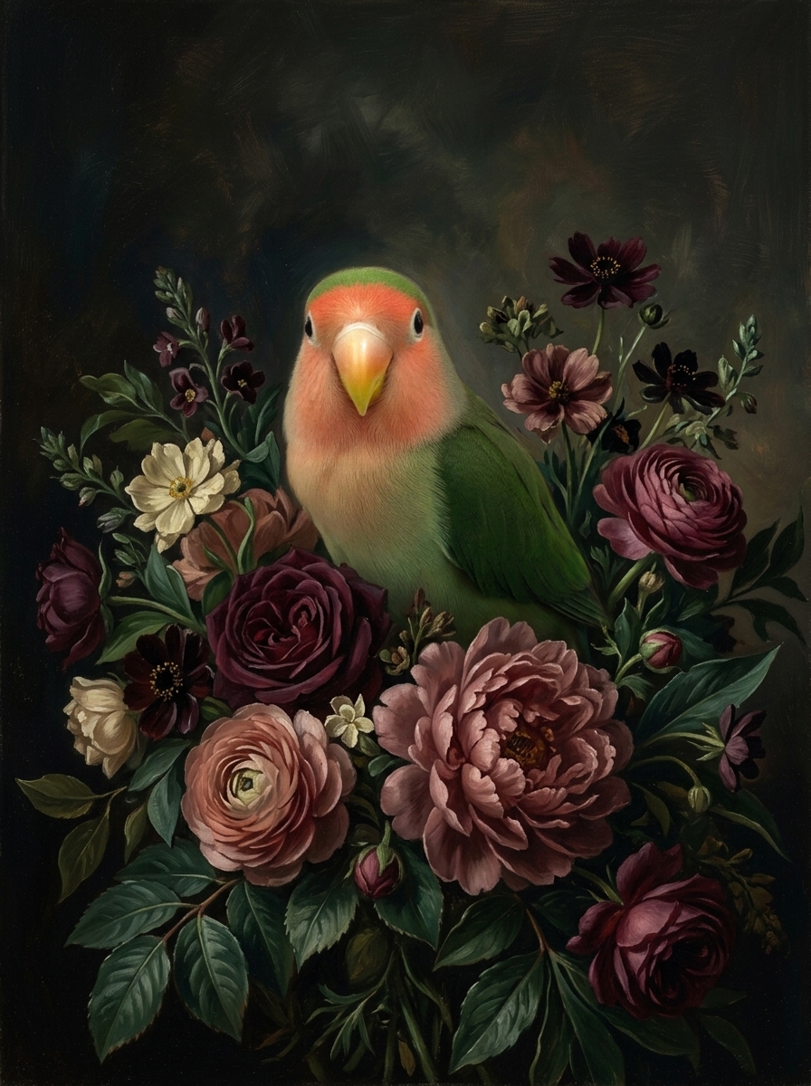 Peach-faced Lovebird Parrot — photo 4