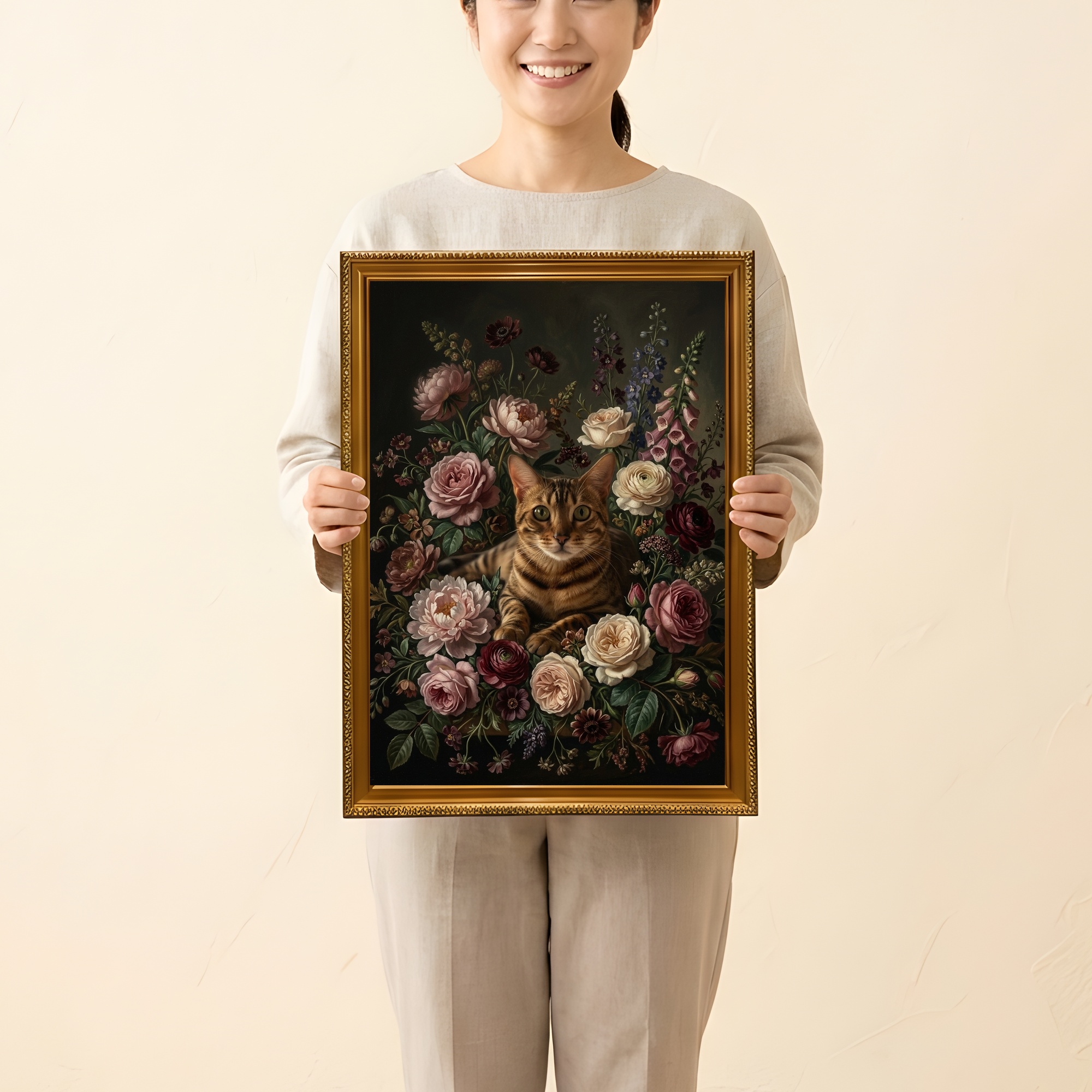 ベンガルの額装プリント 2枚目