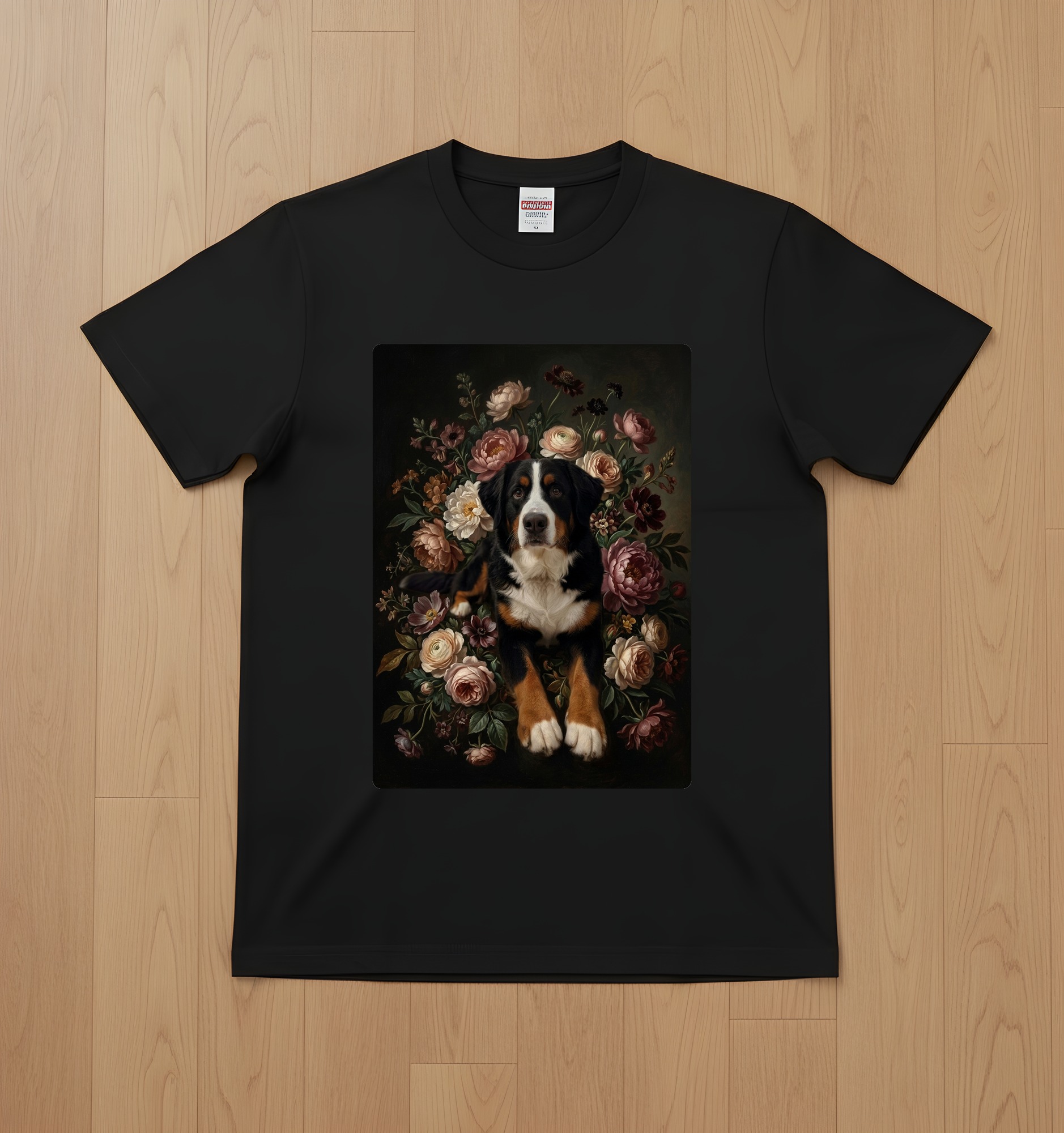バーニーズマウンテンドッグのTシャツ 1枚目