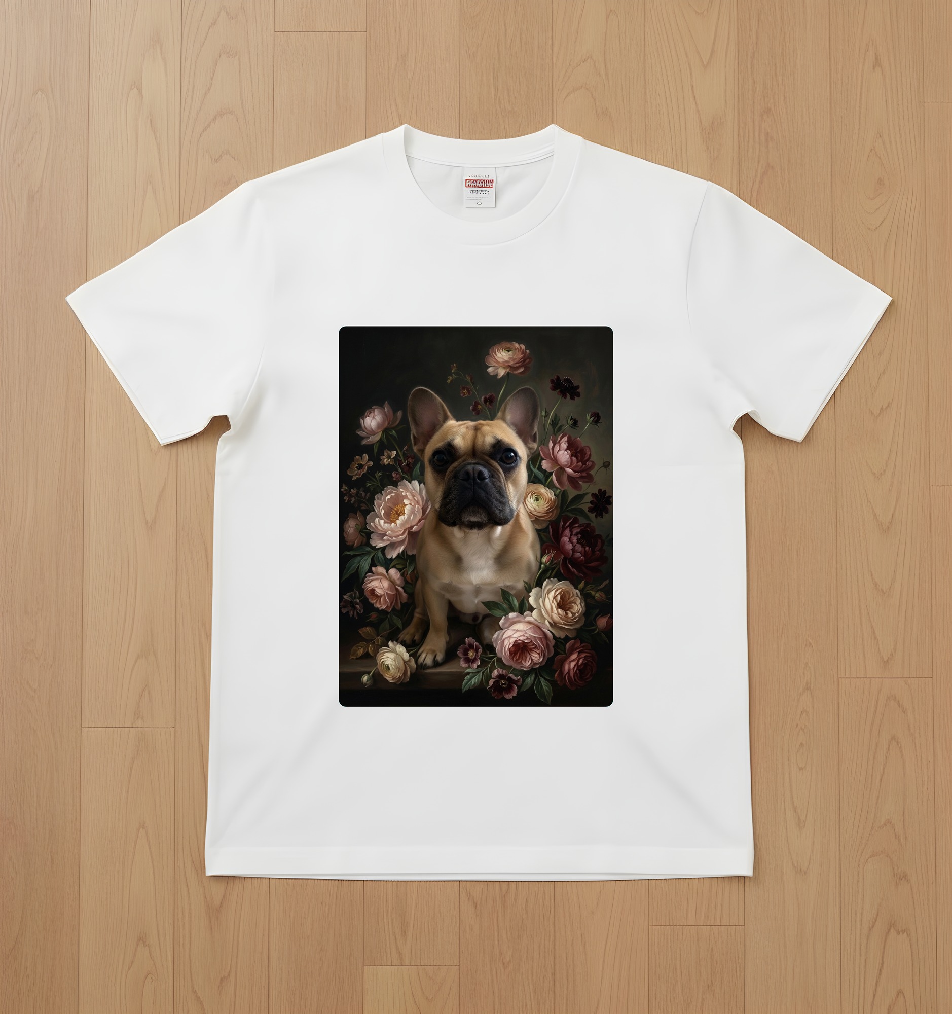 フレンチブルドッグのTシャツ 1枚目