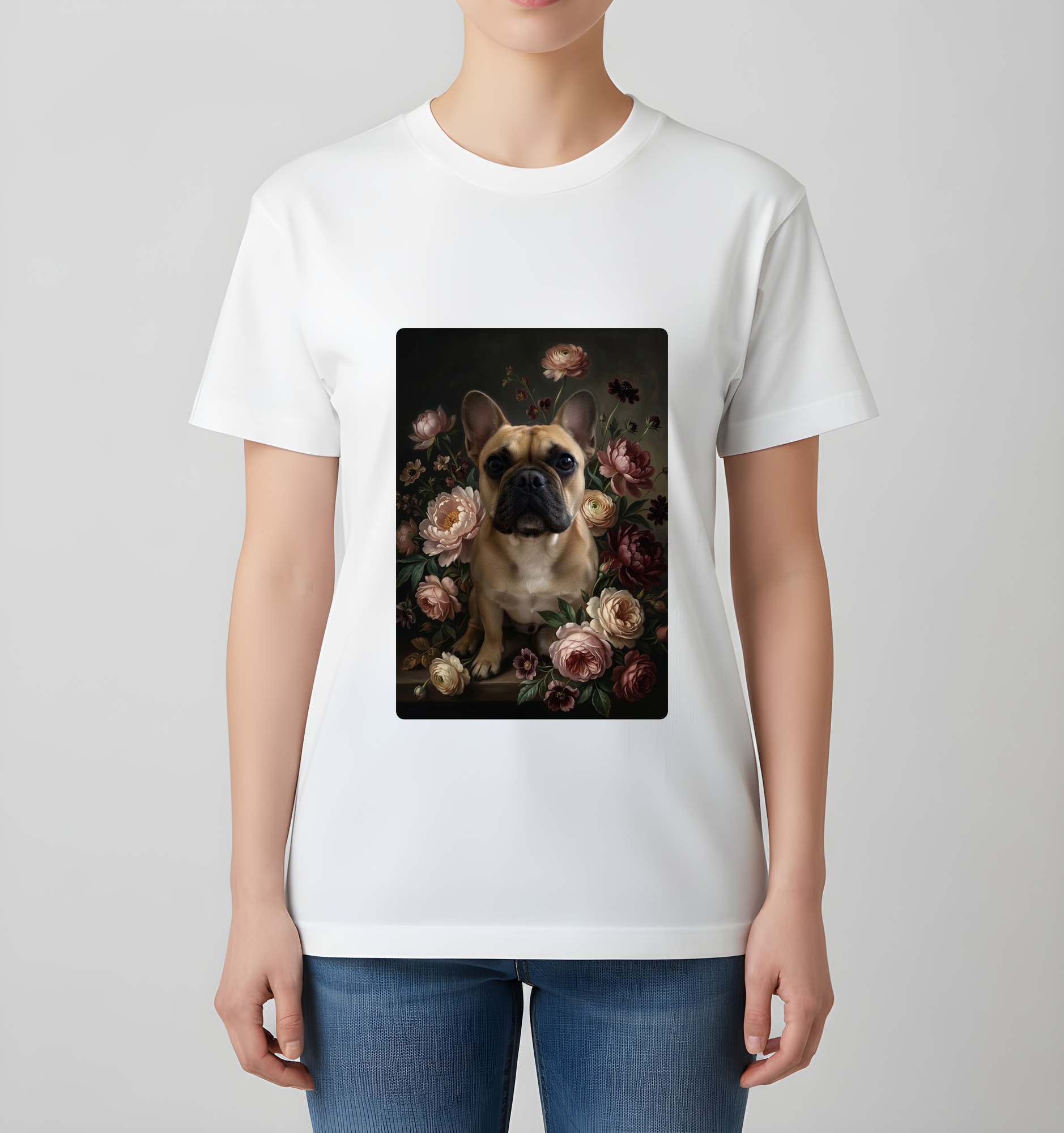 フレンチブルドッグのTシャツ 4枚目