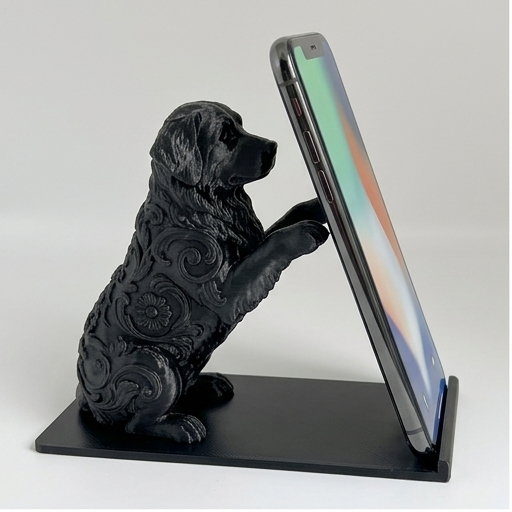 バーニーズマウンテンドッグのスマホスタンド 1枚目
