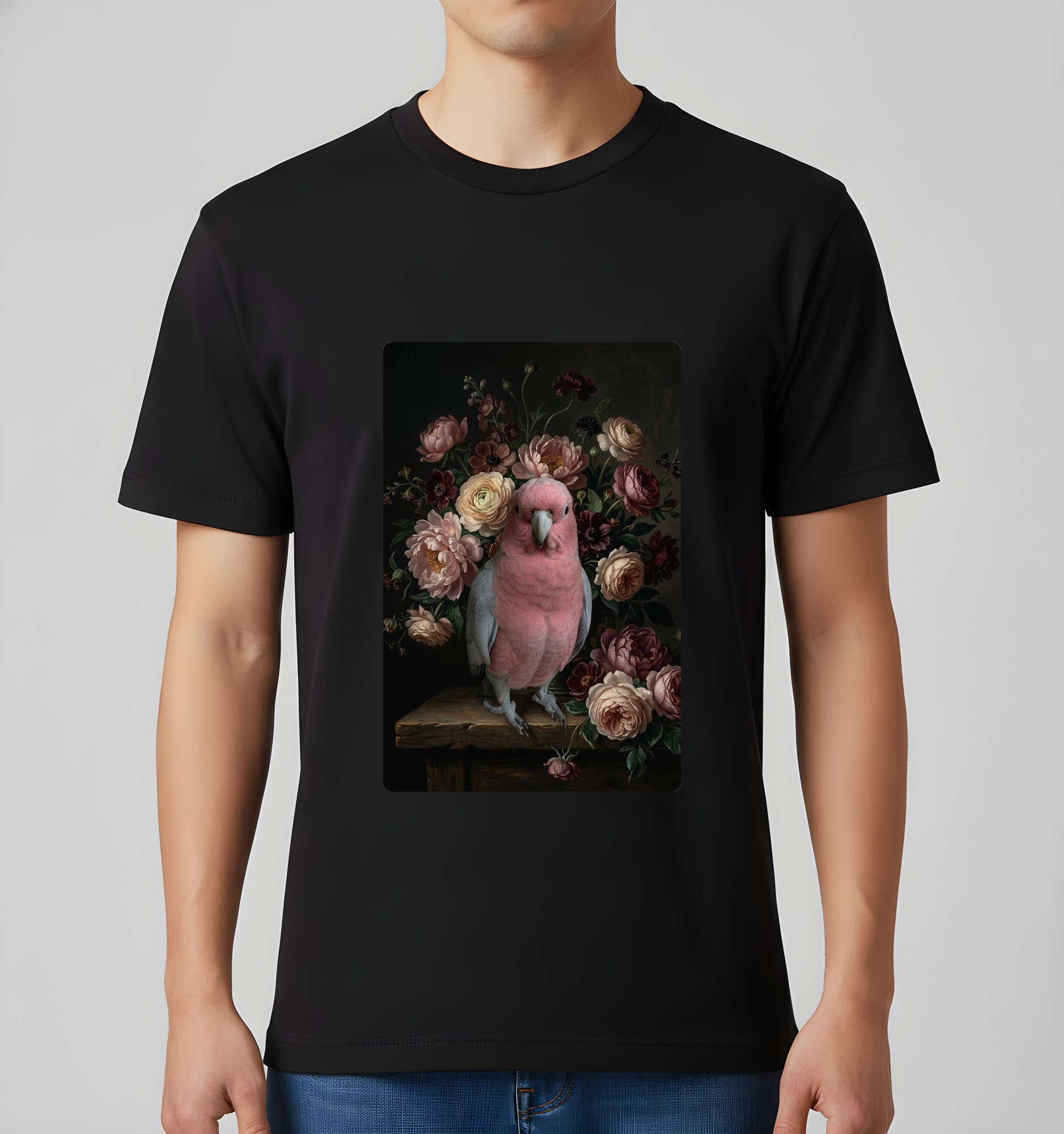 モモイロインコのTシャツ 3枚目