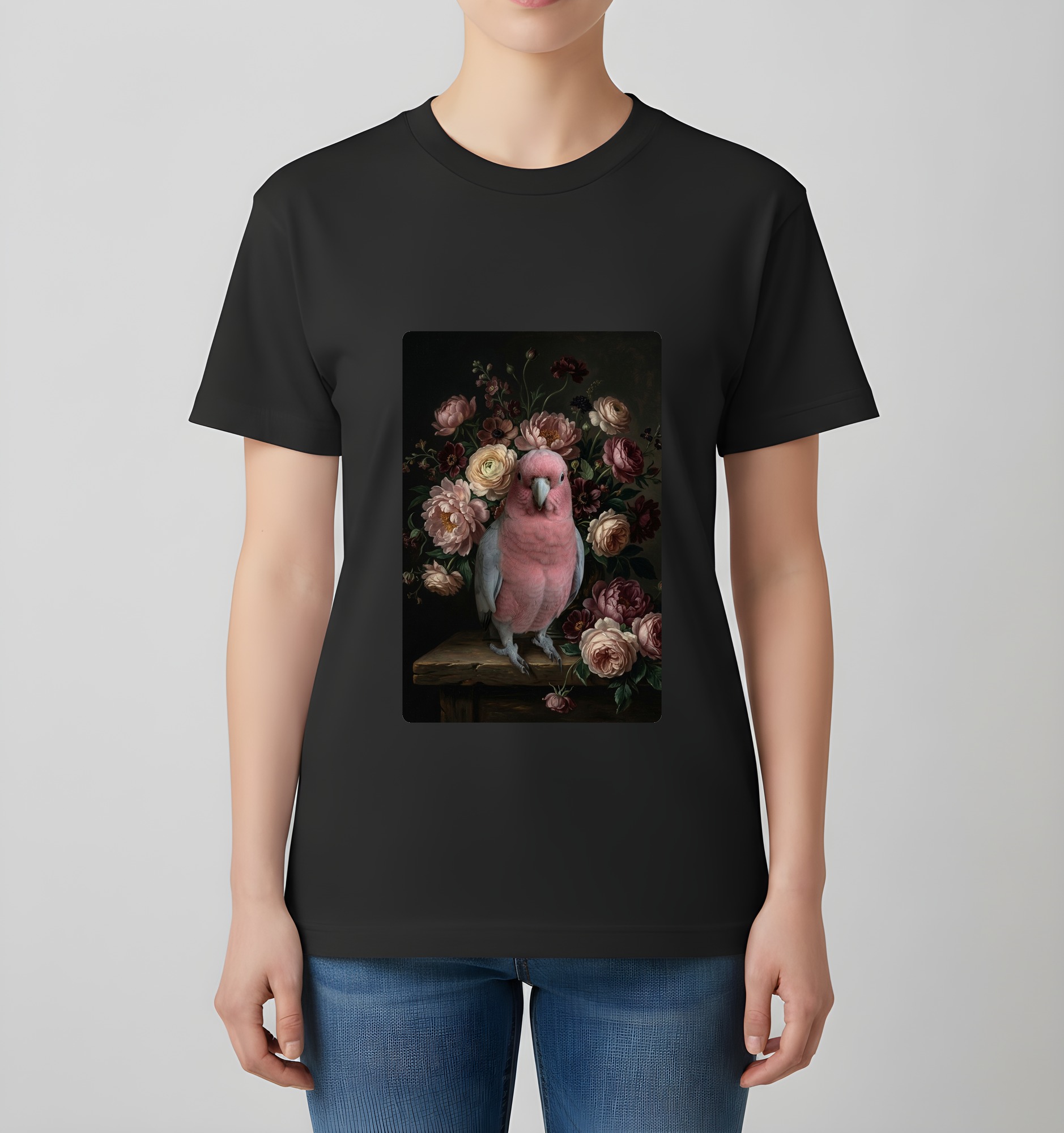 モモイロインコのTシャツ 4枚目