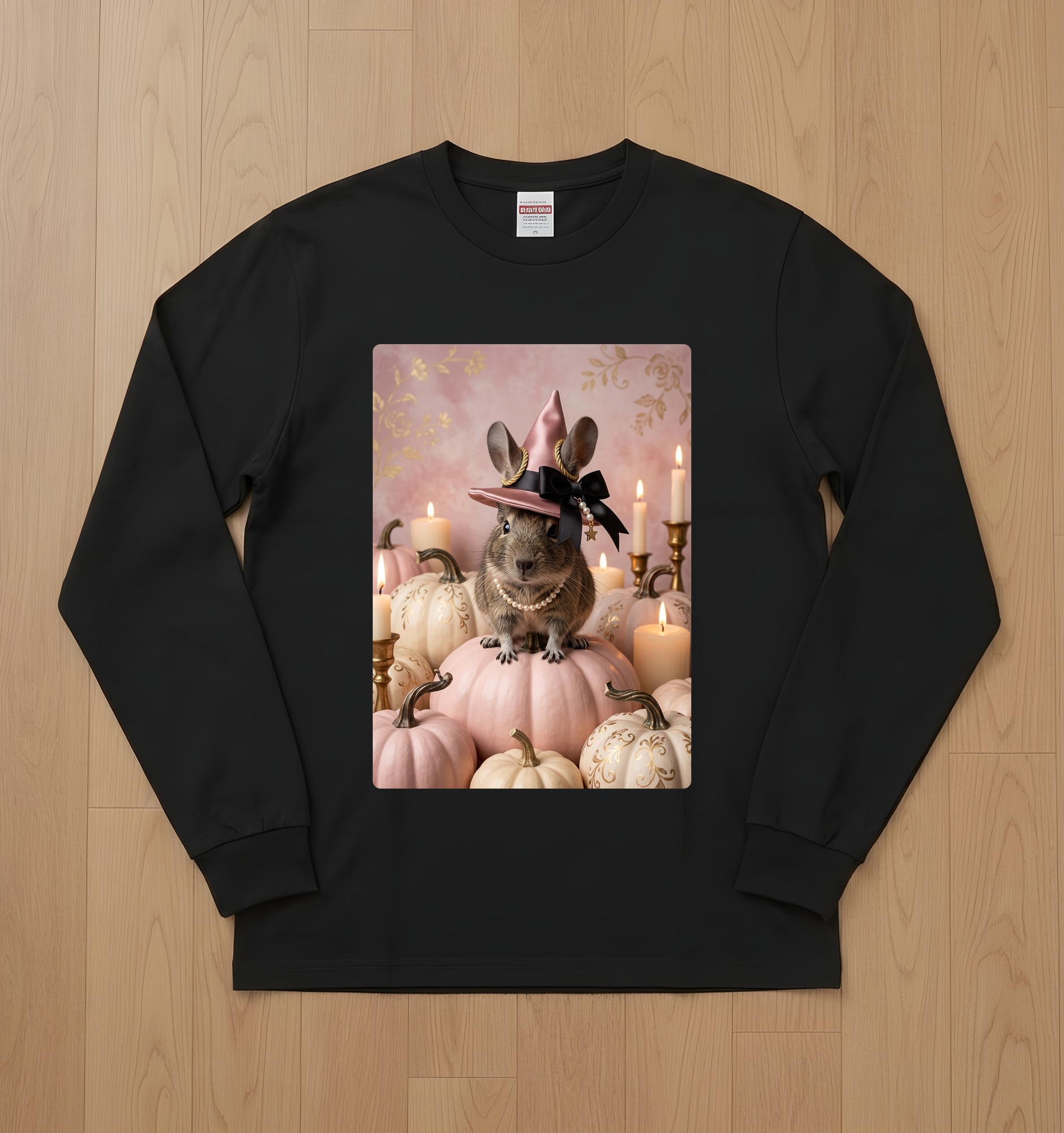 デグーの長袖Tシャツ 1枚目