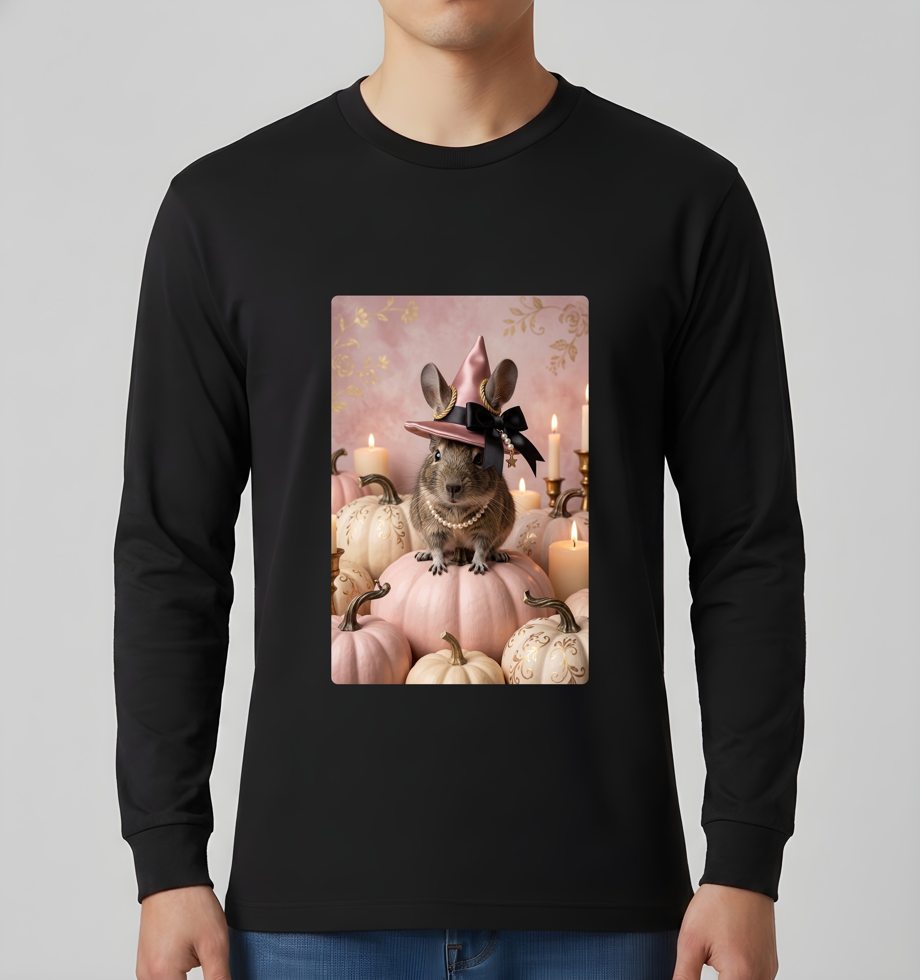 デグーの長袖Tシャツ 3枚目