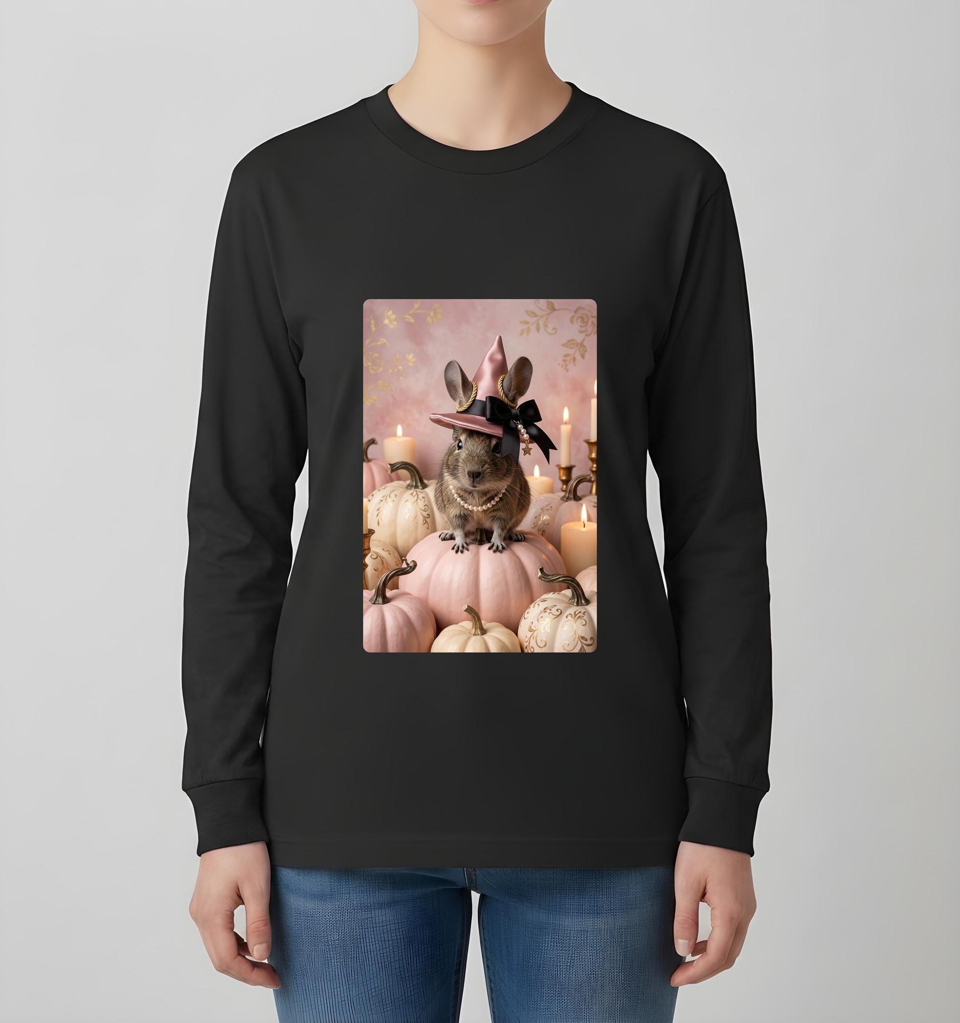 デグーの長袖Tシャツ 4枚目
