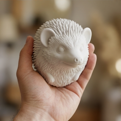 ハリネズミのルネサンス肖像画壁掛けレリーフ(4枚目)