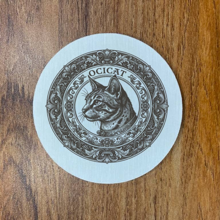 オシキャットのコースターセット 3枚目